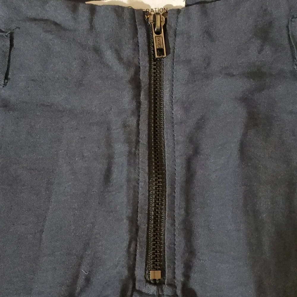 **BCBGeneration Blue Zip-Up Shorts – Size 8 NWT**